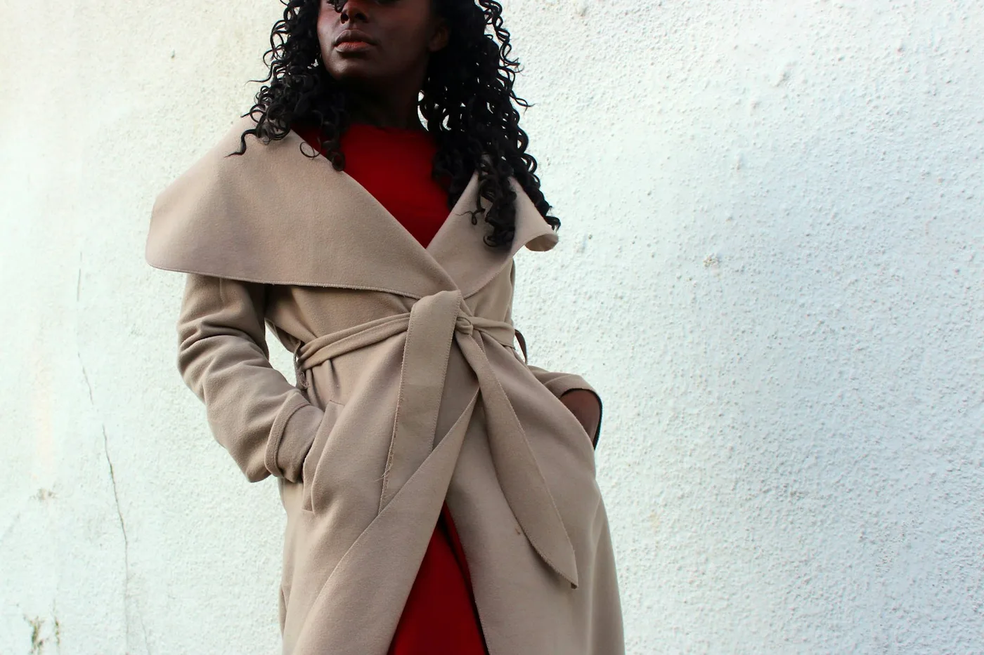 Long Alpaca & Wool Coat Signature